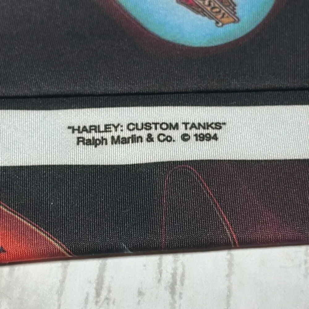 Ralph Marlin Men’s Harley Custom Tanks Tie 1994‎